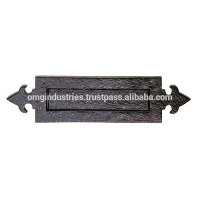 Cast Iron Black Letter Box